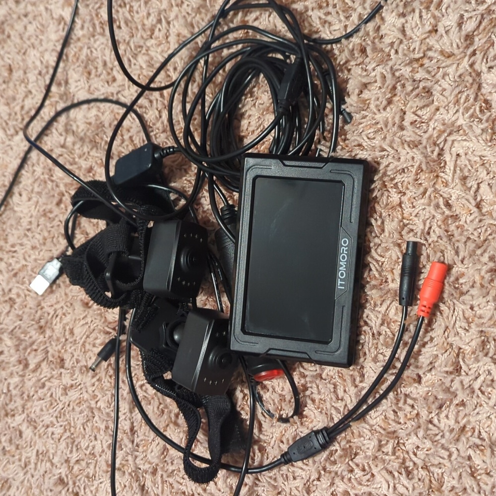 Two baby car cameras